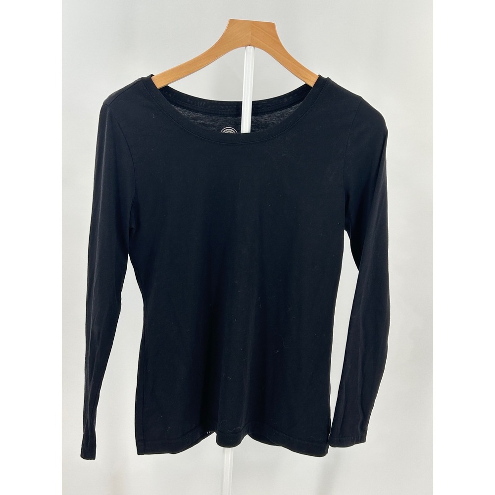 Healing Hands Melissa 5047 Black Long Sleeve Scrub Underscrub‎ Tee Shirt Small